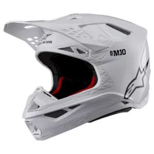 SUPERTECH S-M10 SOLID HELMET ECE 22.06 - WHITE GLOSSY