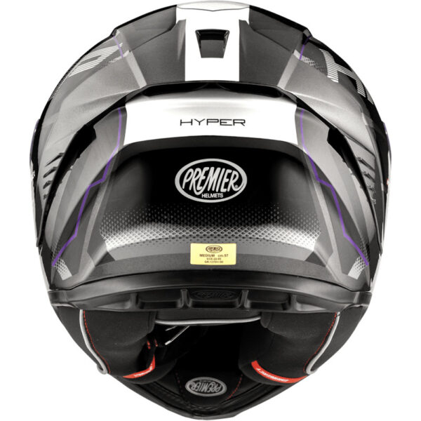 Casco Moto Integrale Premier HYPER HP18 Nero Viola