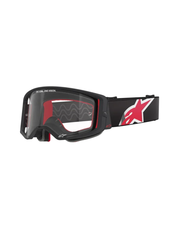 SUPERTECH CORP GOGGLE - BK RED MIR SLVR