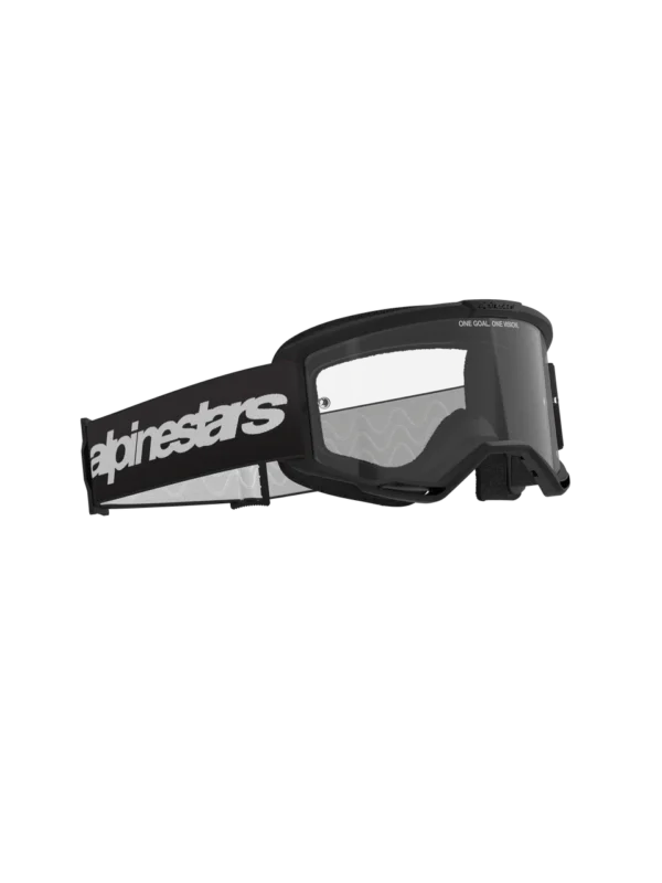 VISION 3 WORDMARK GOGGLE - BLACK CLEAR