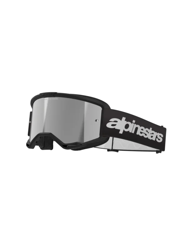 VISION 3 WORDMARK GOGGLE - BLK MIRR SILVER