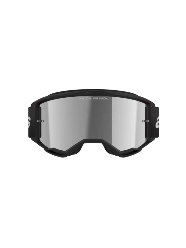 VISION 3 WORDMARK GOGGLE - BLK MIRR SILVER