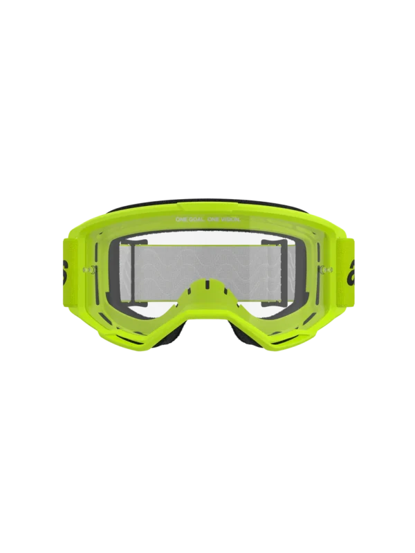VISION 3 WORDMARK GOGGLE - YLW FL CLEAR