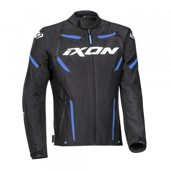 Giacca moto Ixon STRIKER Nero Bianco Blu