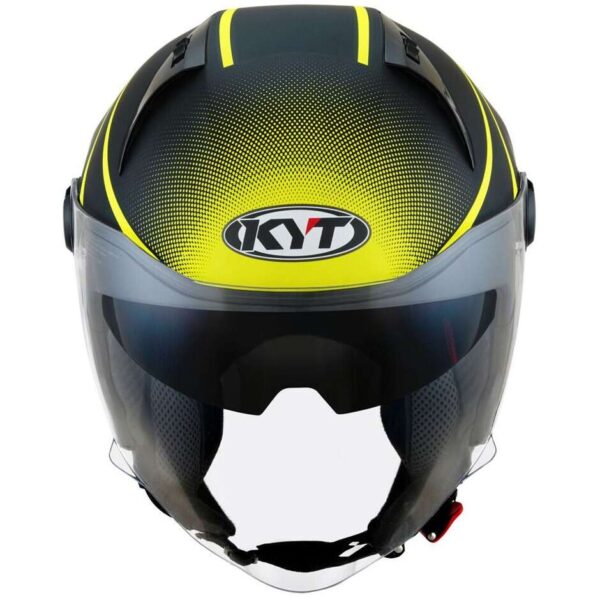 Casco Moto Jet KYT D-CITY COLORFUL Giallo
